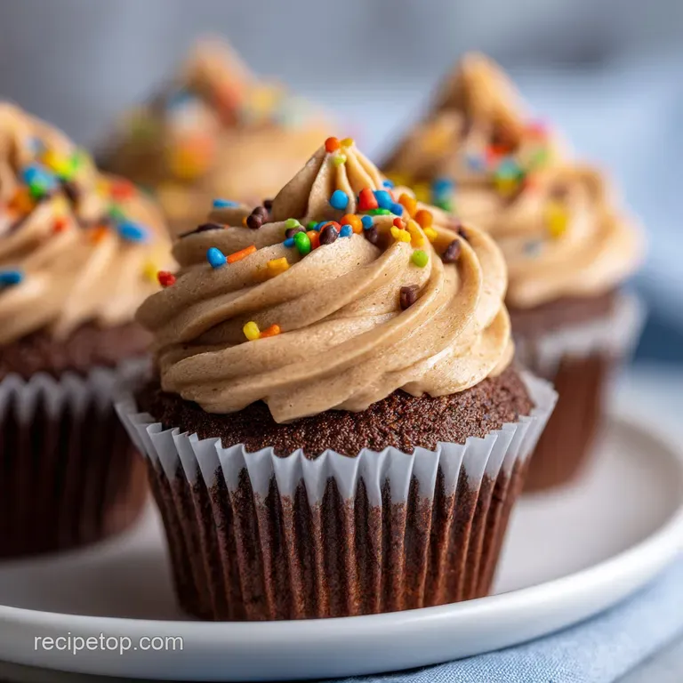 Toffee Mocha Cupcakes: Decadent and Rich