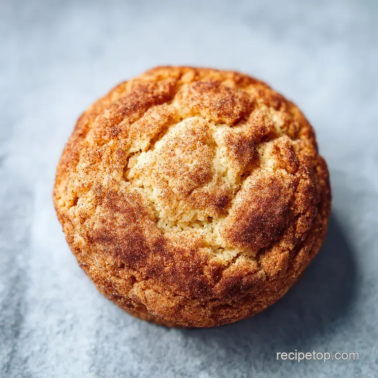 Ultimate Snickerdoodle Cookie from Scratch
