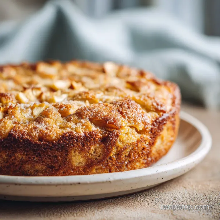 Vegan Apple Cake Comfort Food Recipe
