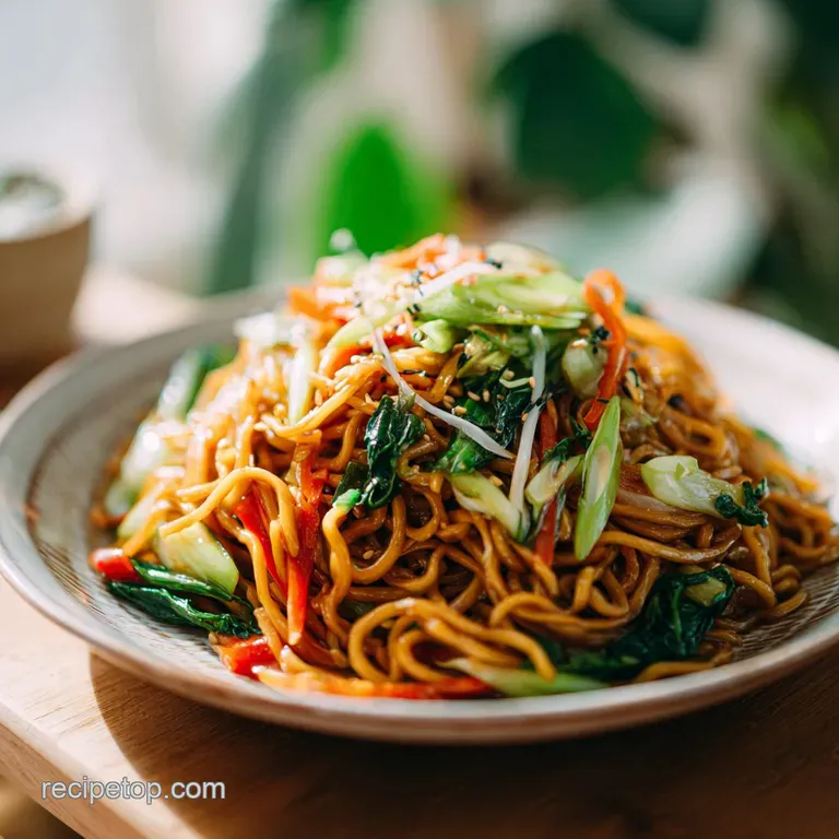 Authentic Yakisoba Noodles Recipe