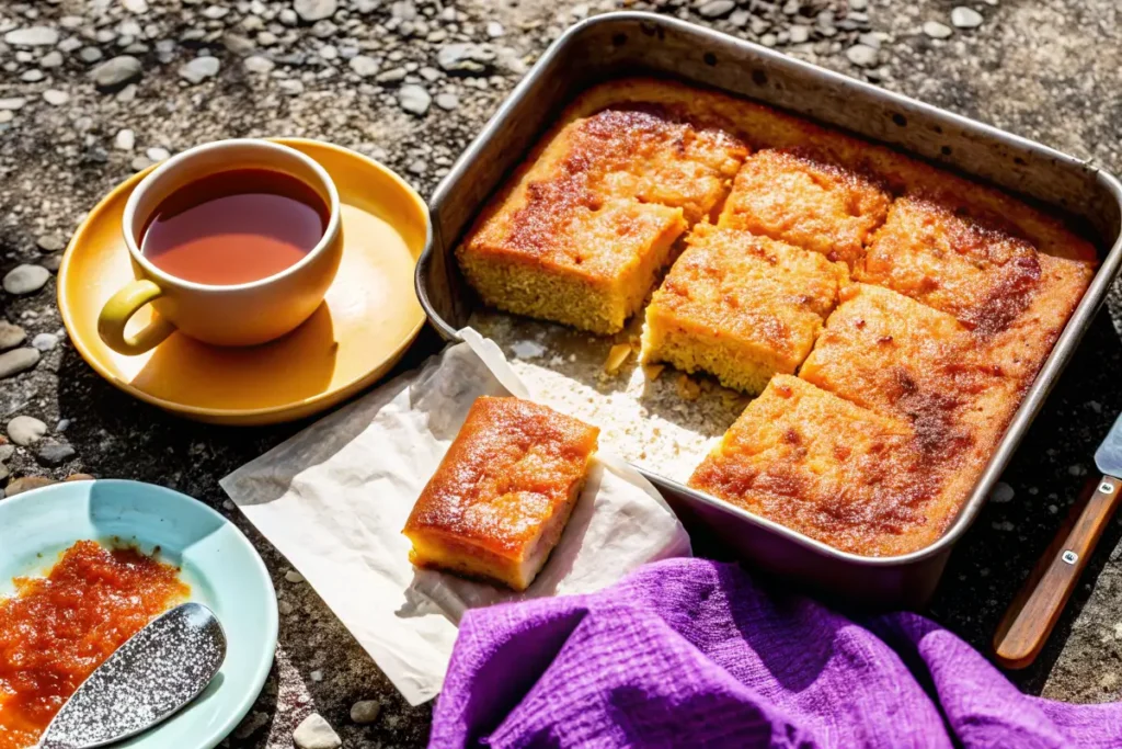"Freshly made golden quesadilla bread on a skillet, oozing with melted cheese and rich Mexican flavors."

